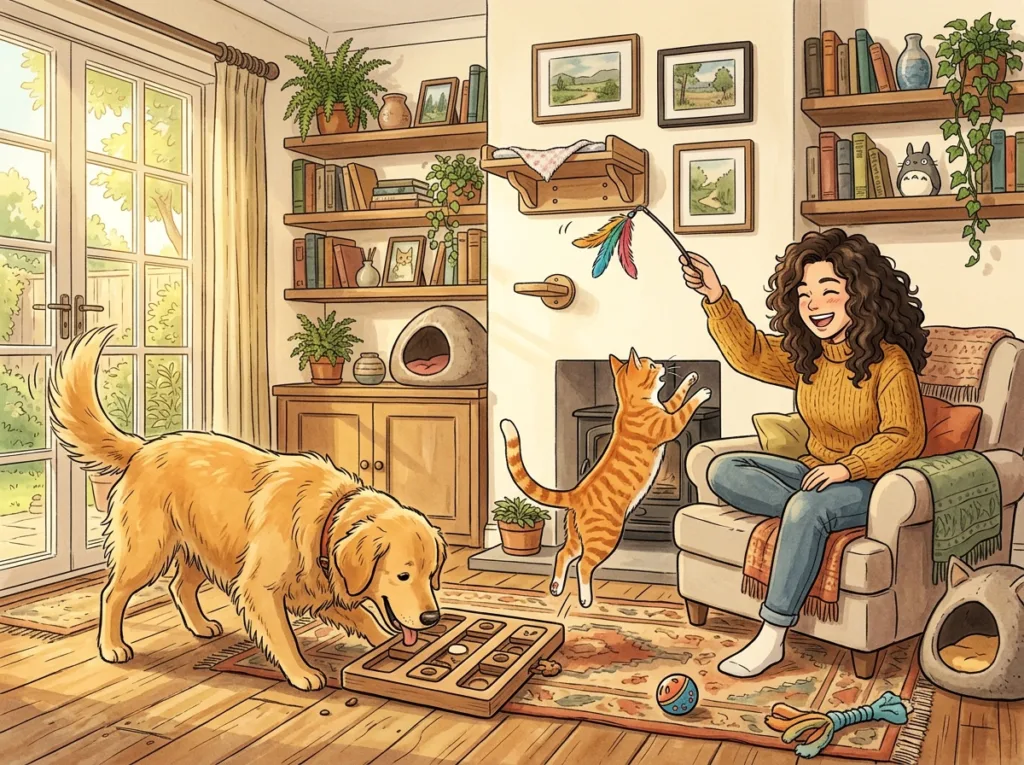 Enriquecimento ambiental para pets: o que é e por que seu pet precisa