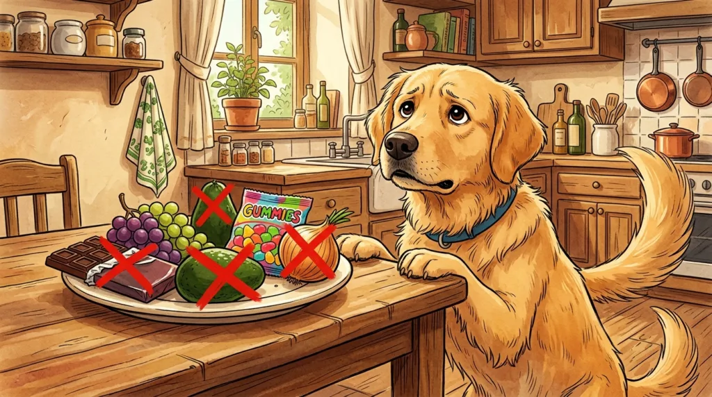 5 alimentos humanos que podem matar seu pet — e que todo tutor usa sem saber