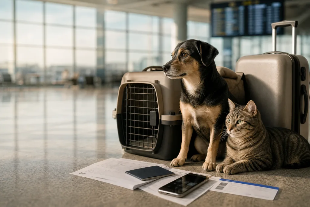 A passagem não é o maior custo: quanto custa viajar de avião com um pet no Brasil